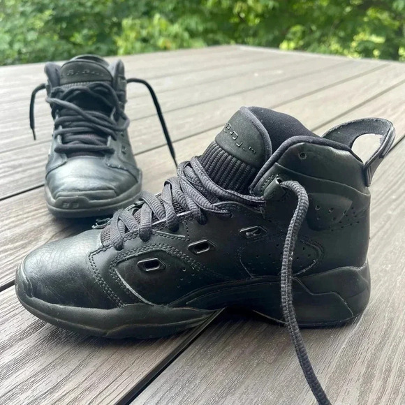 Nike Other - Nike Air Jordan GS Basketball Shoes Triple Black Size 4Y US  girls CQ9488-001